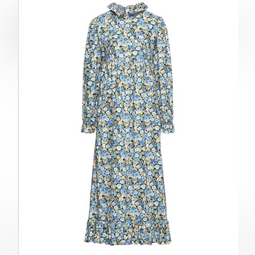 Batsheva Long Floral Dress, excellent condition.